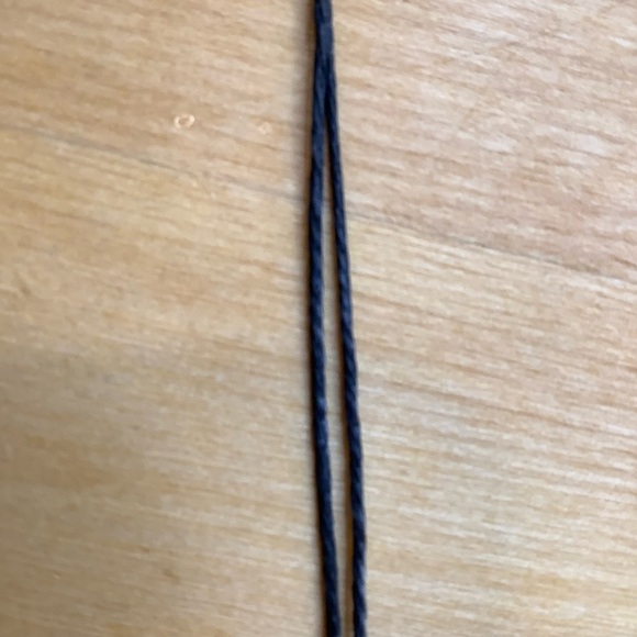 ARTISAN Beaded Shell Pendant Cord Necklace - Picture 5 of 9